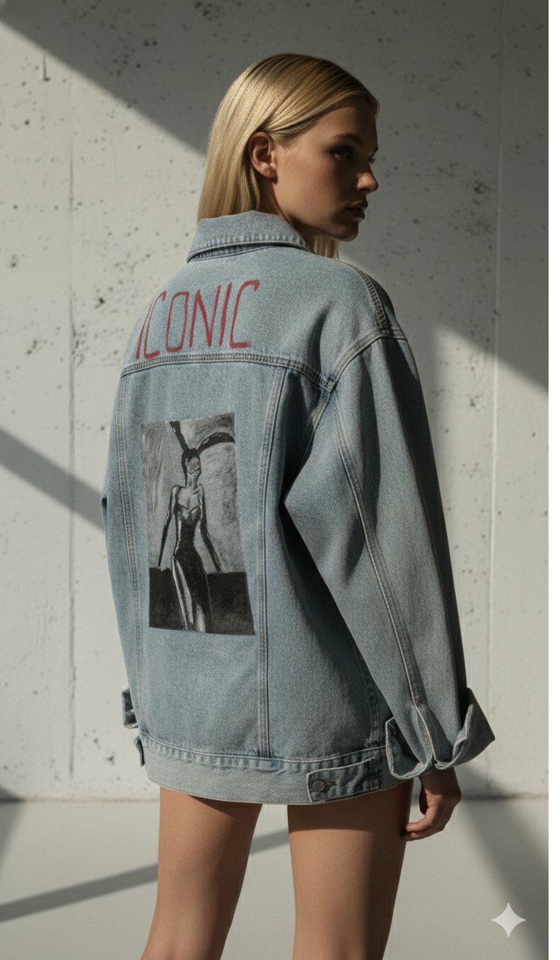 The Painted Denim Jacket